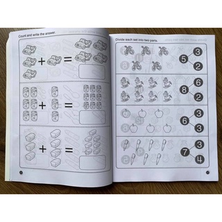 [HN]Combo 3c - Preschool Maths Workbook