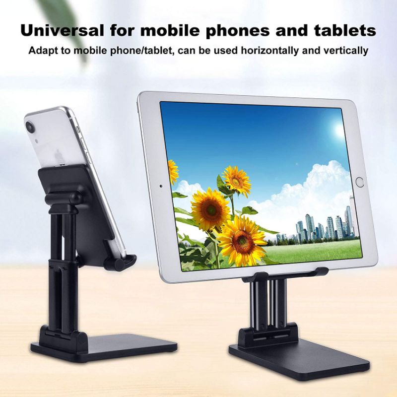 Giá đỡ điện thoại ,Ipad Mtb double tube folding stand chân đế nặng siêu chắc