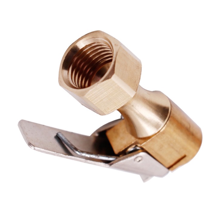 Đầu bơm lốp 8mm , Kẹp Đồng Thau, Kẹp van lốp, Kẹp Van Máy Bơm Không Khí, Đầu Nối Van Lốp Xe Hơi, Xe Máy