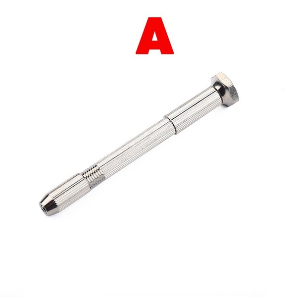Máy Khoan Cầm Tay Mini Kèm 10 Mũi Khoan Xoắn Hợp Kim Thép