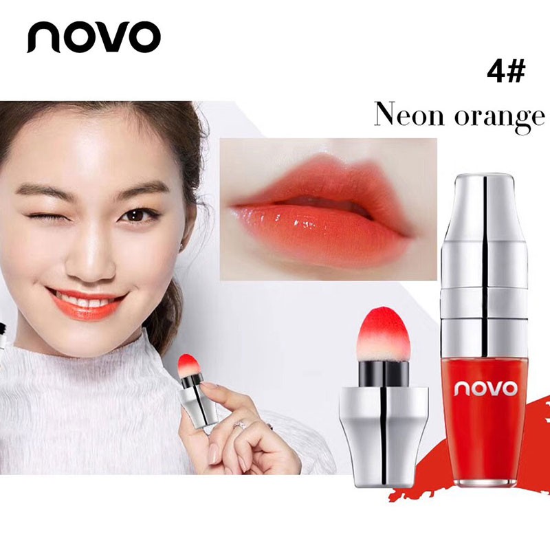 Son kem NOVO dưỡng ẩm môi bền màu lâu trôi với 6 màu tuỳ chọn | BigBuy360 - bigbuy360.vn