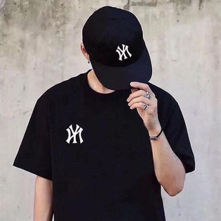 🍊Áo thun phông NY unisex form rộng tay lỡ 2 màu nam nữ