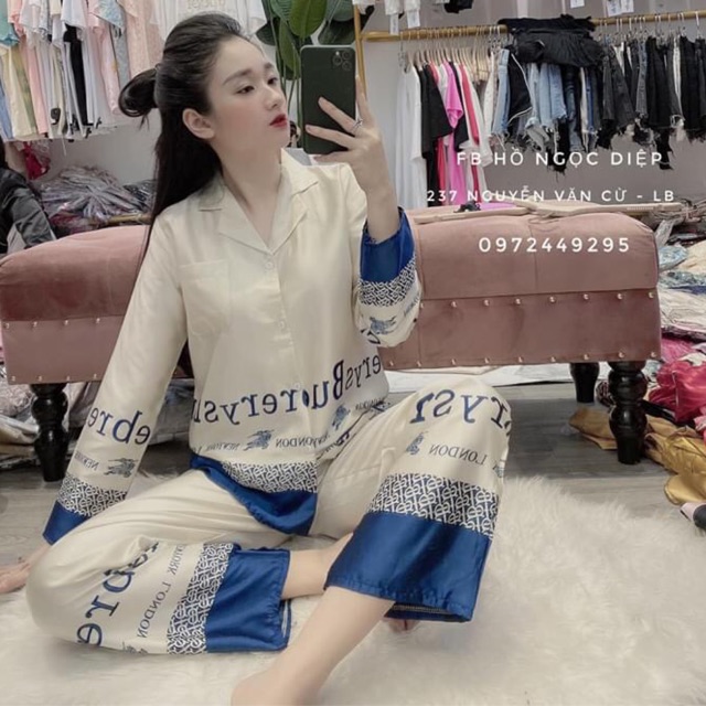 BỘ LỤA SATIN BBR TAY DÀI