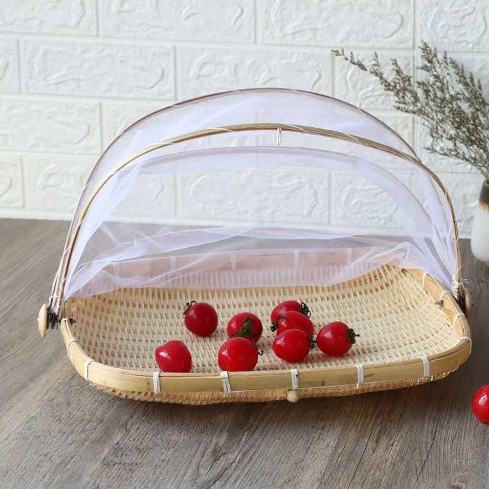 LANSEL Lồng Lưới Đậy Thức Ăn / Rau Củ Quả Thiết Kế Nhỏ Gọn Tiện Dụng Cho Nhà Bếp Ốp