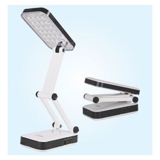 Đèn Led Để Bàn Sạc Tích Điện 24 Bóng Gấp Gọn Tiện Dụng( Kèm Dây Sạc)