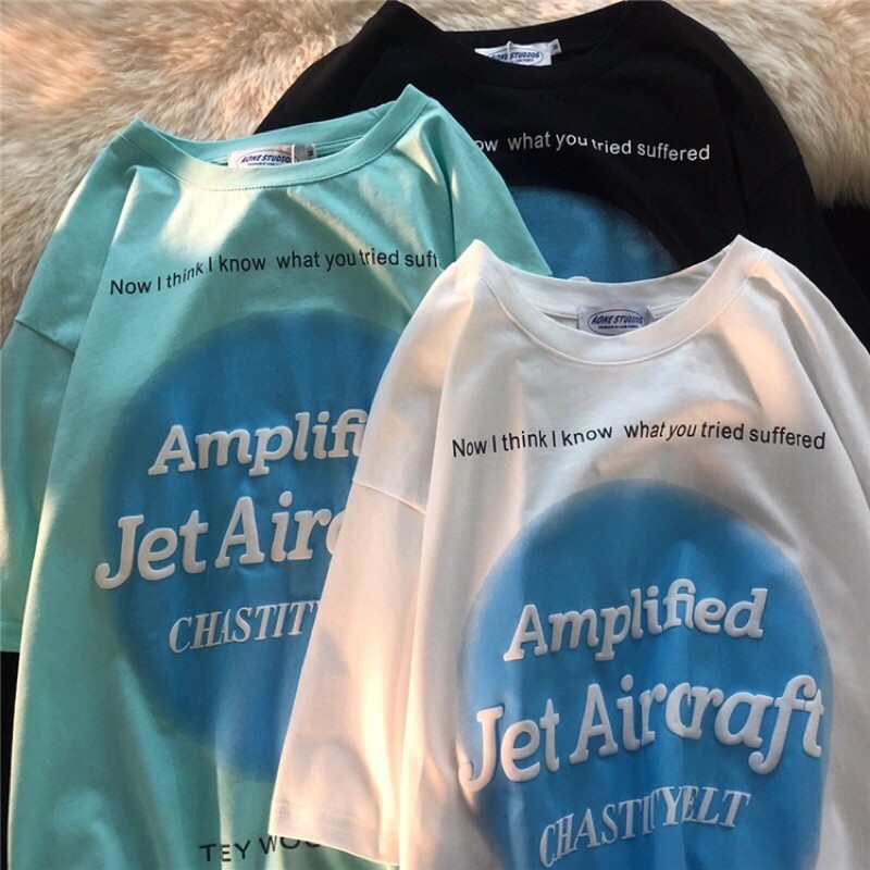 Áo phông tay lỡ dáng rộng in hình 3D | BigBuy360 - bigbuy360.vn