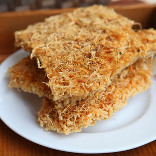 Cơm cháy Minh châu 2 lớp SIÊU NGON