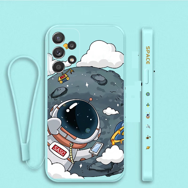 Ốp Điện Thoại Tpu Hình Nasa Cho Samsung Galaxy A53 A33 5G A13 4G Note 10 Lite Note 20 20 Ultra S10 Plus A81