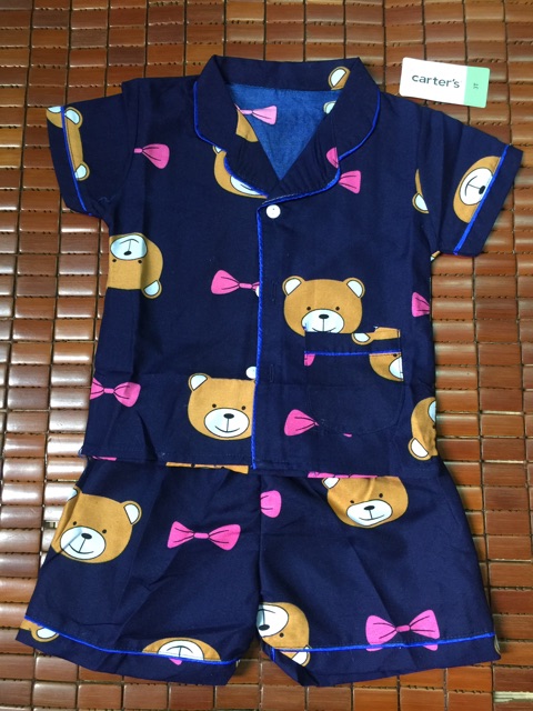 (XẢ KHO) Quần áo trẻ em - Bộ Pijama cho bé yêu hàng Carter's