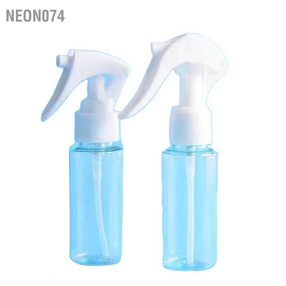 Neon074 Empty Spray Bottle PET Refillable Fine Mist Sprayer for Daily Skin Care Hair Styling 60ml