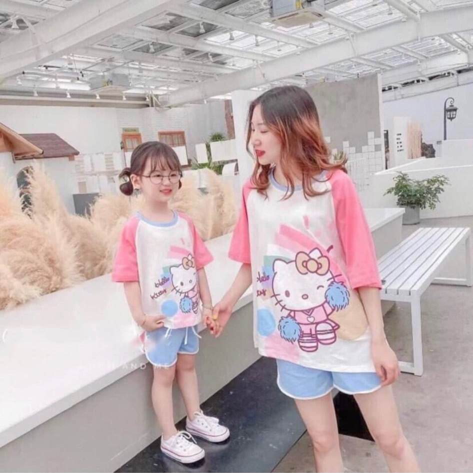 Lyvyshop - Bộ quần áo cho mẹ, bé gái siêu dễ thương (giá 01 bộ) từ 09kg-70kg