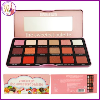Phấn mắt sivanna colors the sweetest palette