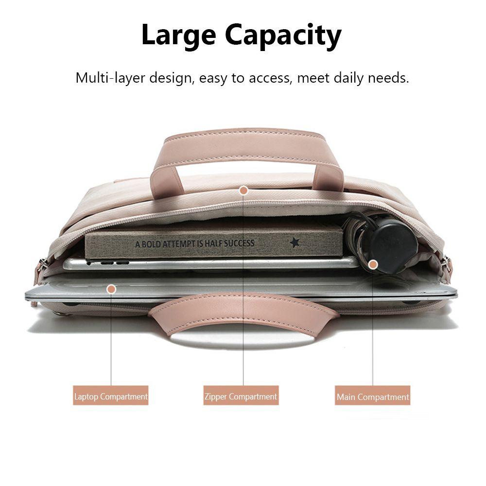 BEBETTERM Túi Đựng Laptop Chống Sốc Kích Thước 13 14 15.6 inch Dành Cho HP Dell Lenovo Asus