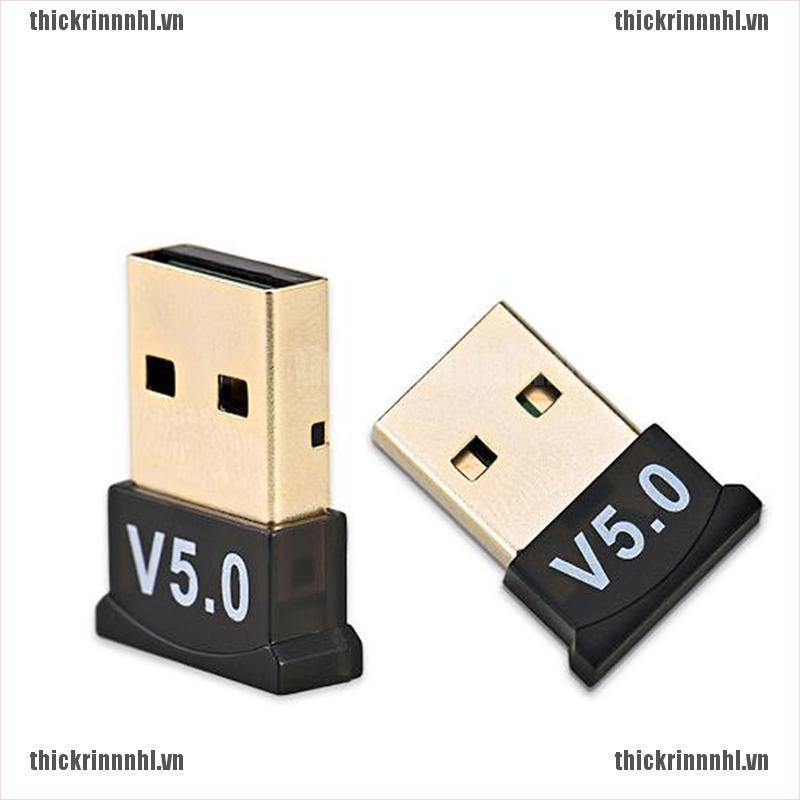 <COD-new>USB bluetooth 5.0 Wireless Dongle Adapter Adapter 5.0 Real PC Receiver Stereo