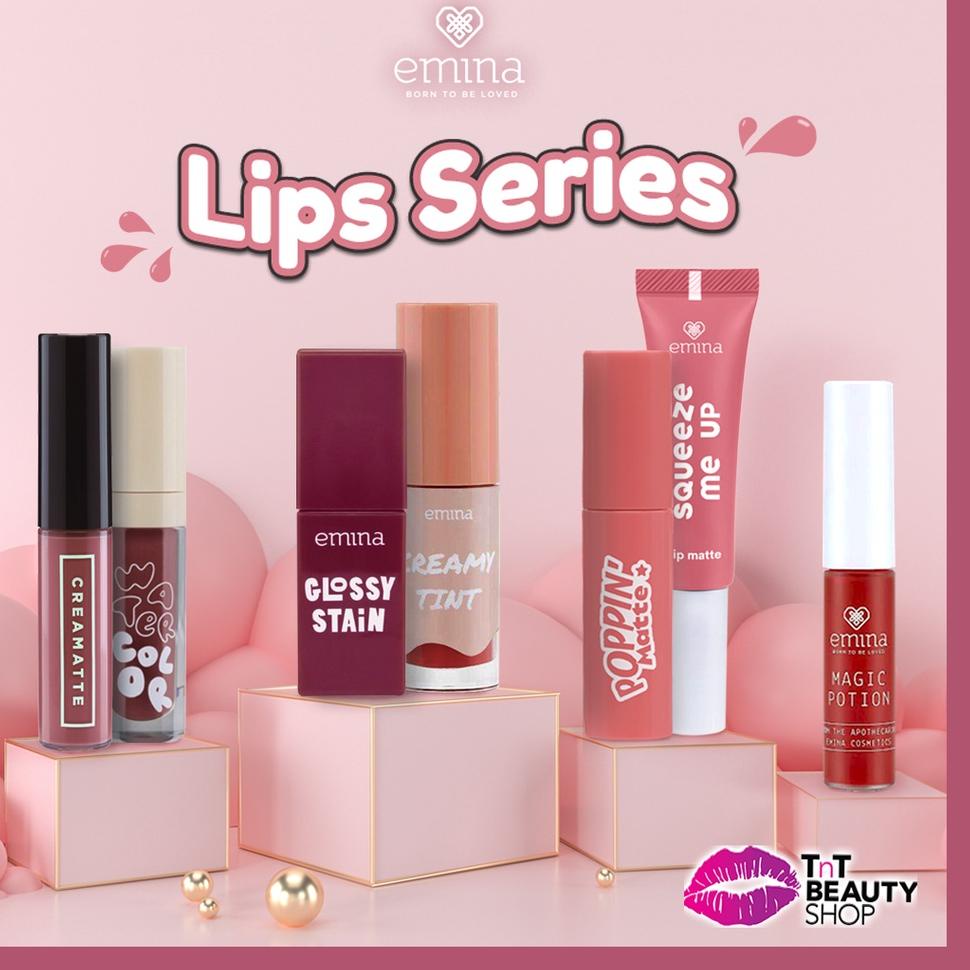 ⇧ Emina Vết Bẩn Bóng 3gr | Son Kem Bóng | Kem Tint | Kematte | Chuyển động ma thuật | Son Bóng Dạng Bóp Giúp Dưỡng Ẩm Hiệu Quả | Serum Dưỡng Môi Màu Nước | Cửa Hàng Làm Đẹp Tntbeautyshop