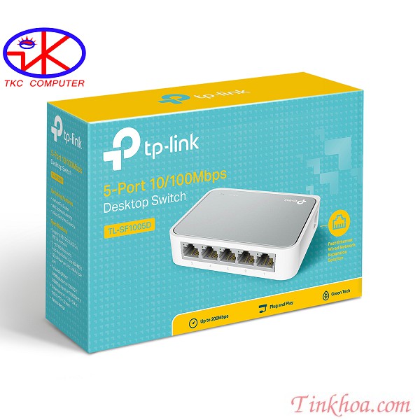 Bộ chia mạng 5 cổng TP-LINK TL-SF1005D chính hãng.