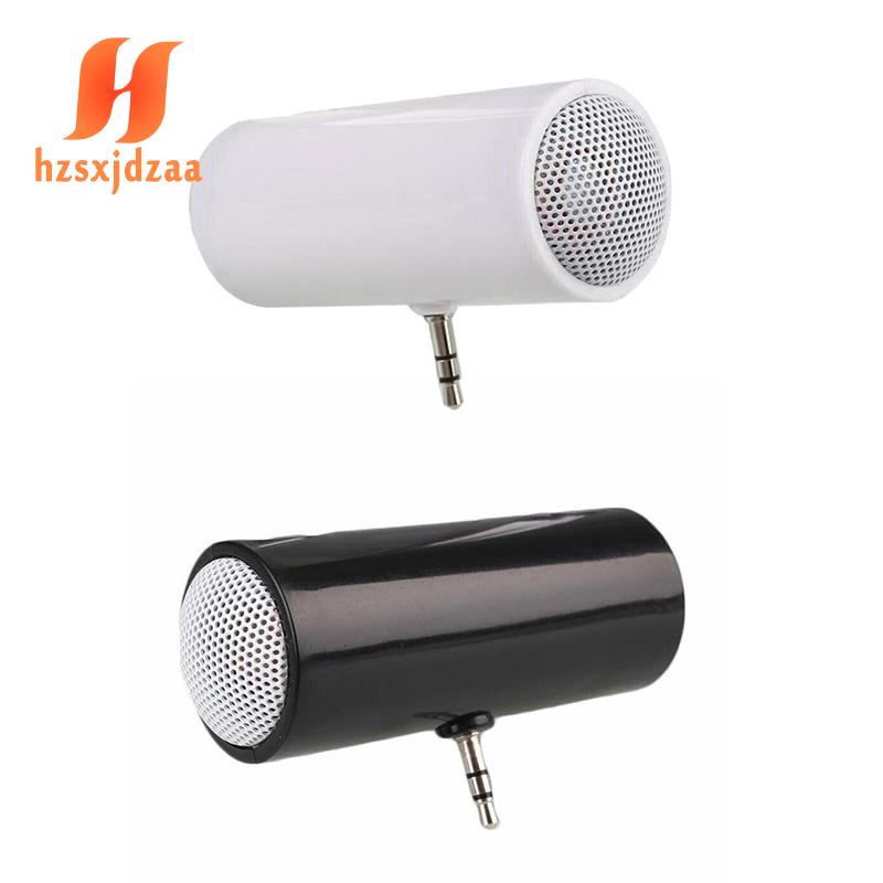 Loa Khuếch Đại Âm Thanh Stereo Mini 3.5mm Cho Máy Tính Bảng / Pc - Màu Trắng