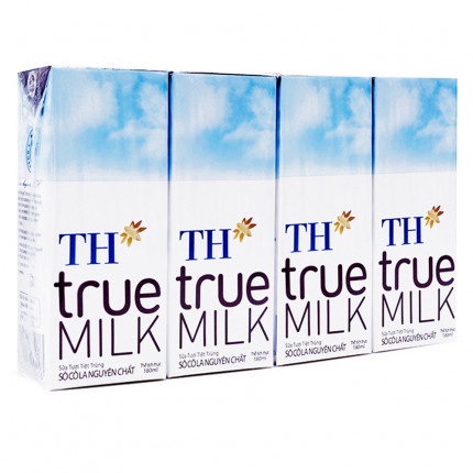 Sữa tươi tiệt trùng TH true milk 180ml