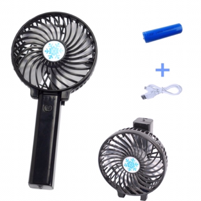 Quạt mini cầm tay sạc usb chất lượng cao tiện lợi 3 cấp độ đa chức năng | BigBuy360 - bigbuy360.vn