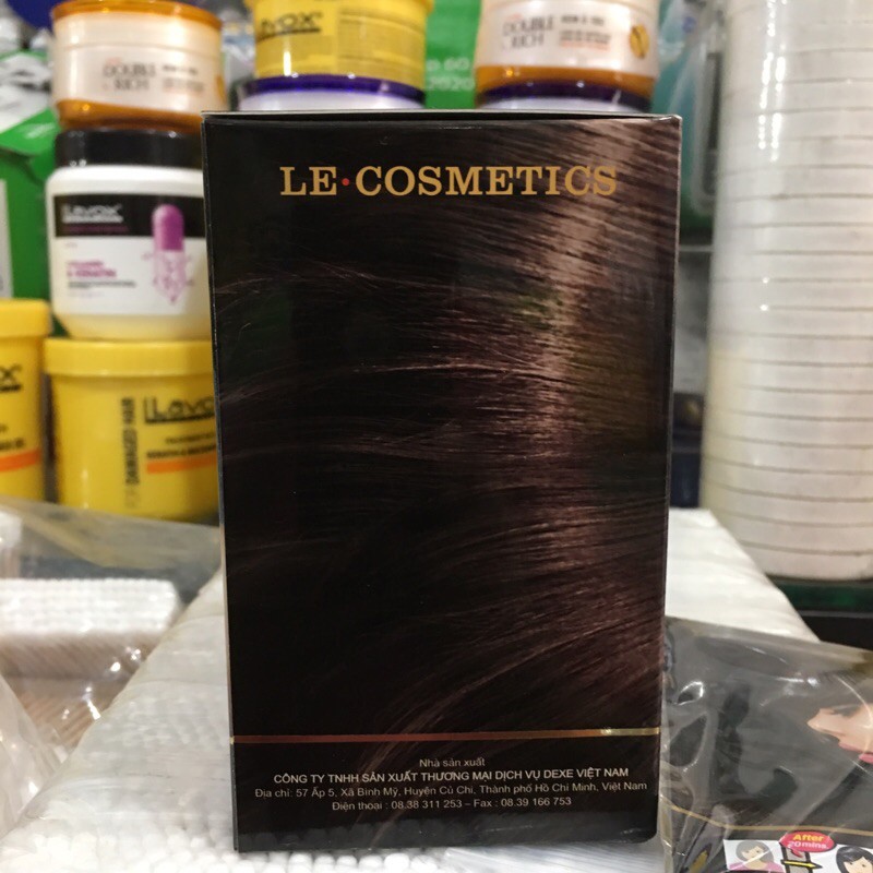 Gội là Nâu Le Cosmetics 25mlx10 gói 1 hộp
