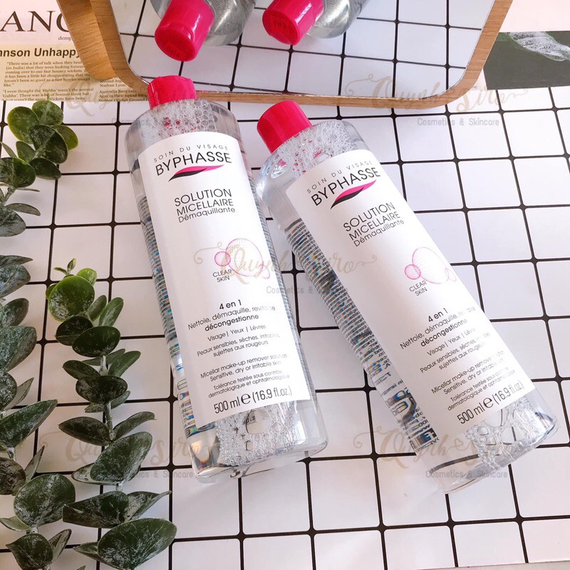 [HÀNG CTY + TEM PHỤ] NƯỚC TẨY TRANG BYPHASSE 500ML