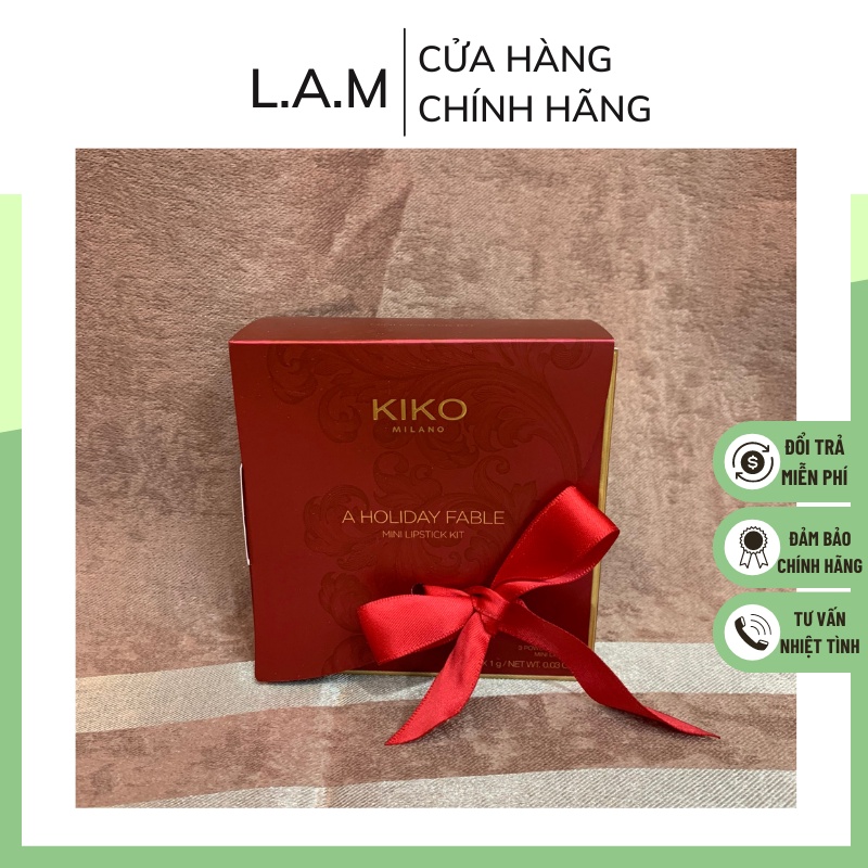 Set Son Lì KiKo 3 Màu Mini