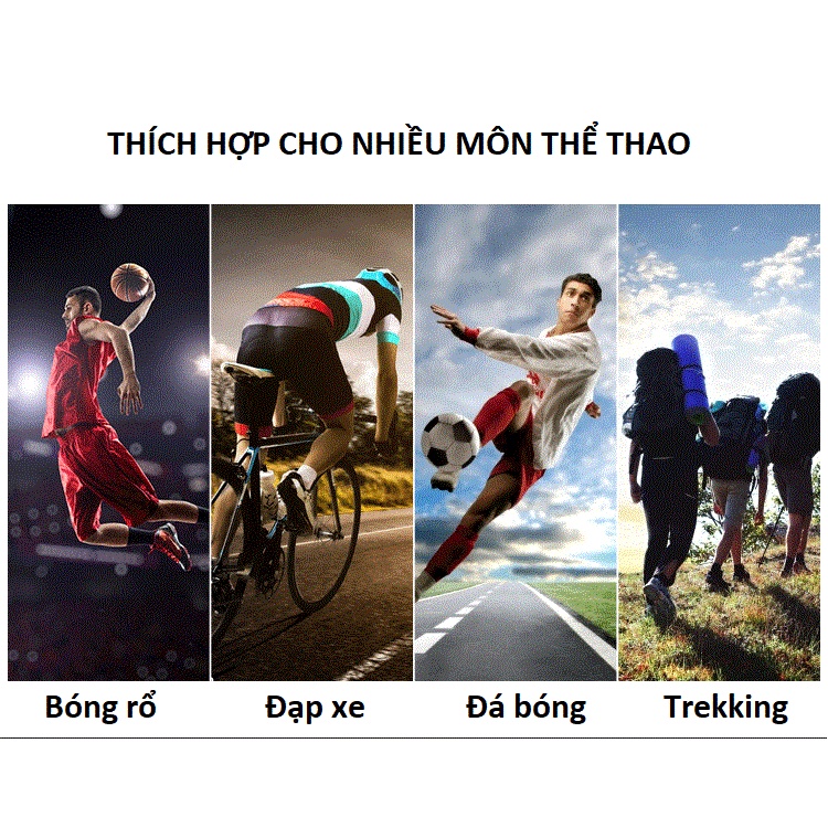 Kính đá bóng, kính thể thao bảo hộ đa năng 2 in 1 phù hợp mọi kích cỡ, chống va đập chấn thương với đệm silicone êm ái -