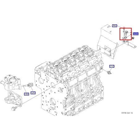 Cảm Biến Vòng Tua Động Cơ Kubota DC-70