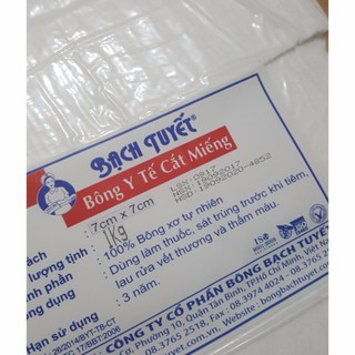 BÔNG GÒN CẮT SẴN VỆ SINH CHO BÉ - LOẠI 1KG