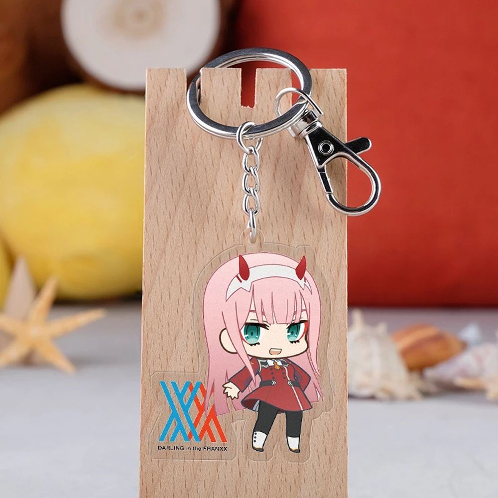 Móc Chìa Khóa Họa Tiết Anime Daring In The Franxx Dễ Thương Bắt Mắt