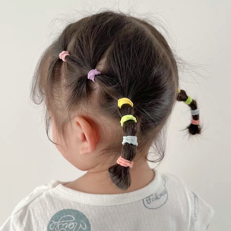 Dây Cột Tóc Co Giãn Phong Cách Hàn Quốc Đáng Yêu Cho Nữ