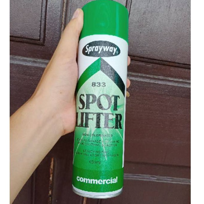 CHAI TẨY DẦU TRÊN VẢI SPOT LIFTER 833- SPRAYOUT 833