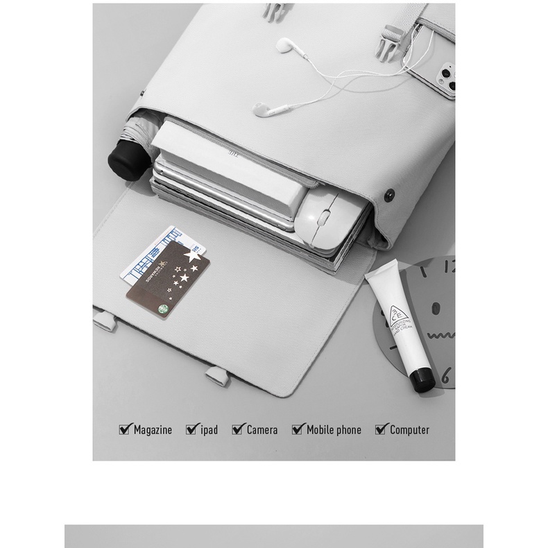 MAH SIRO Ba lô đựng máy tính xách tay thời trang không thấm nước