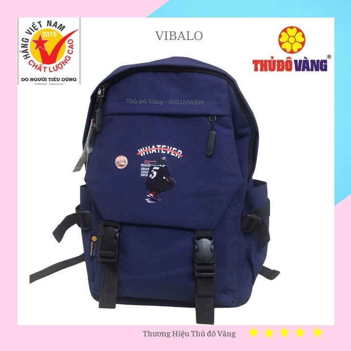 Balo Nam Nữ đi học thời trang cao cấp cá tính đi chơi du lịch BL 245 Hàng Thủ Đô Vàng