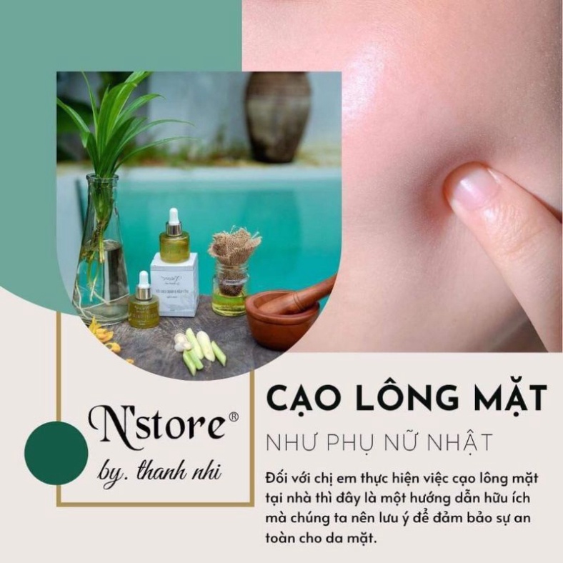 COMBO MỠ TRĂN NGỌC LAN TÂY NSTORE, tinh chất triệt lông thấm nhanh, hạn chế mọc lông bikini , nách,tay , chân, NPP GBION