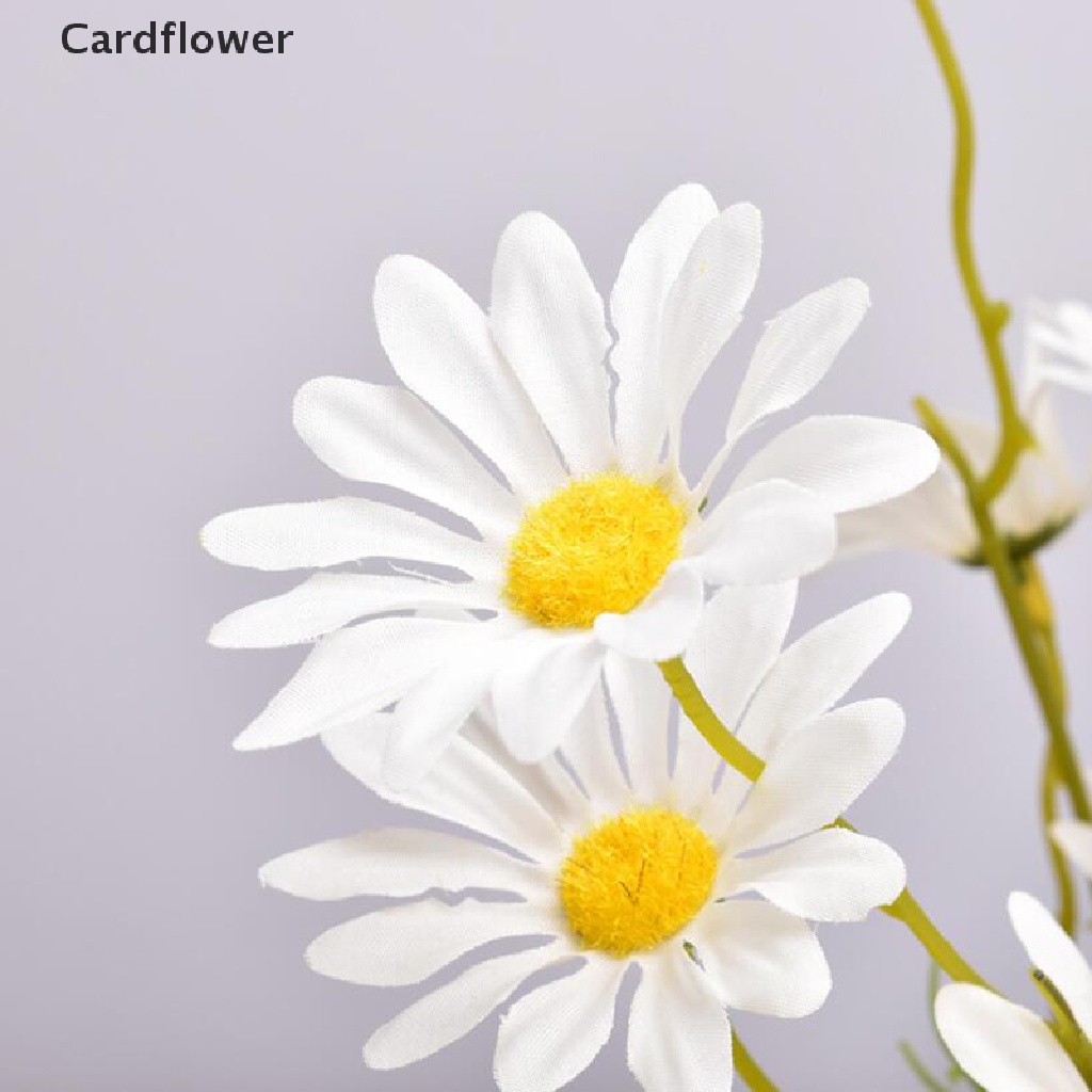 Bó Hoa Cúc Giả 5 Bông Trang Trí Tiệc Cưới Mới