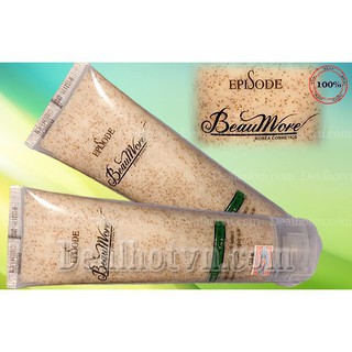 (CHÍNH HÃNG) Sữa Rửa Mặt Hạt Mơ BeauMore Episode Scrub Foam Cleansing White 120g