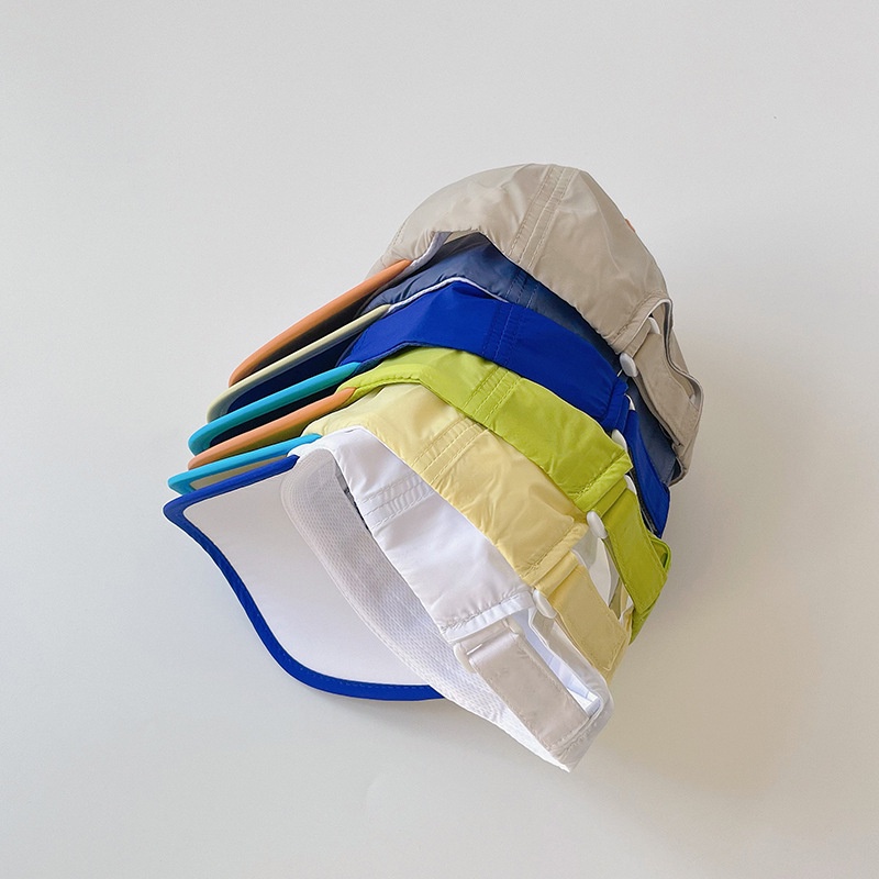 Mũ Lưỡi Trai Chống Nắng Nhanh Khô Thêu Chữ Thời Trang Mùa Hè Cho Bé