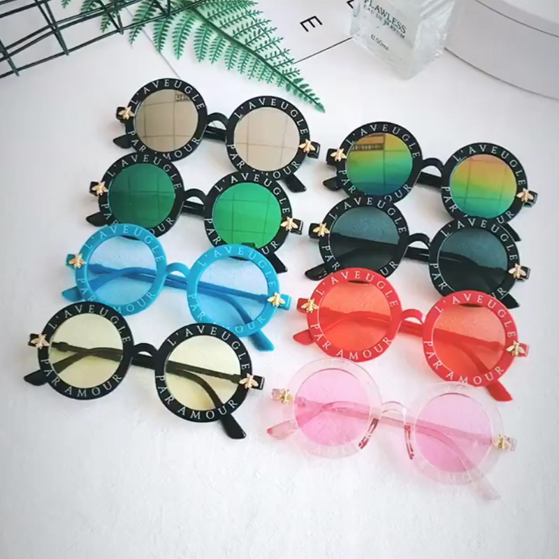 Kính Mát Tròn Chống Tia UV Thời Trang Cho Bé