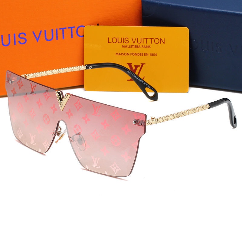 Kính Mát Lv Chống Tia Cực Tím Đa Năng Thời Trang Cho Nam Và Nữ