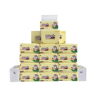 KHĂN GIẤY LỤA SIÊU HOT CAO CẤP  EWIN ( màu trắng) DATE MỚI
