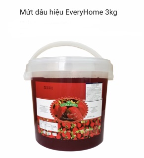 Mứt dâu 450g nhãn hiệu every home