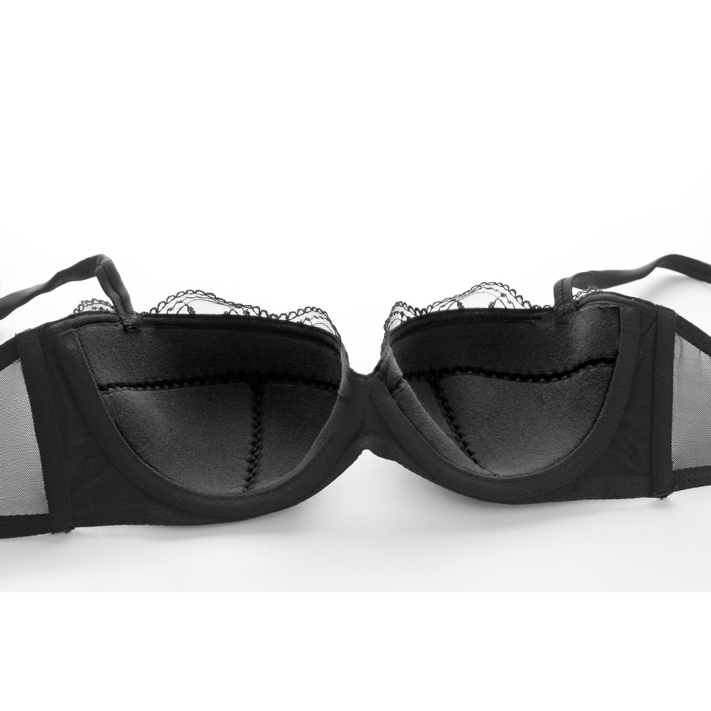 Bộ đồ lót satin B004 mút mỏng có gọng | BigBuy360 - bigbuy360.vn