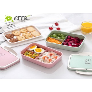 Hộp Cơm Lúa Mạch 2 Tầng Cao Cấp SQIRREL