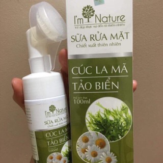 Sữa rửa mặt Cúc la mã Tảo biển chính hãng 210k