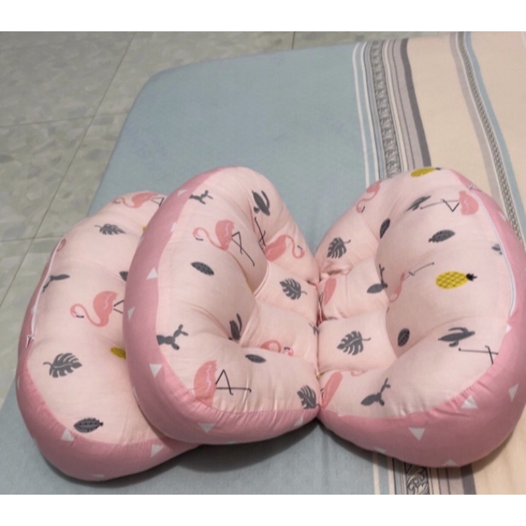 Gối kê bụng bầu, gối bầu cánh tiên cao cấp nâng đỡ bụng hỗ trợ giảm đau lưng cho mẹ bầu Tutimommy