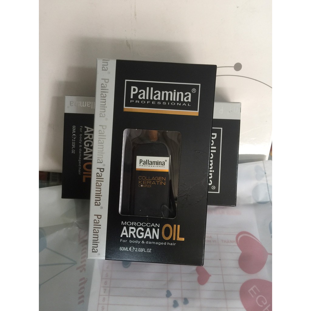 Pallamina Argan Oil Tinh dầu dưỡng tóc cao cấp Ý 60ml