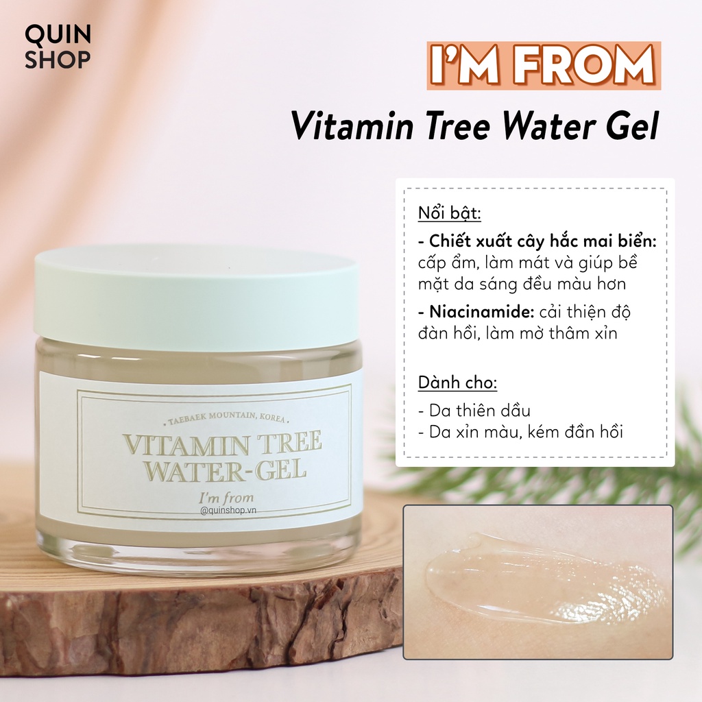 Gel Dưỡng Ẩm I'm From Vitamin Tree Water Gel