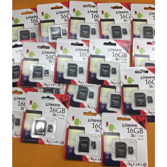 Thẻ nhớ MicroSD Kington 16GB class 10