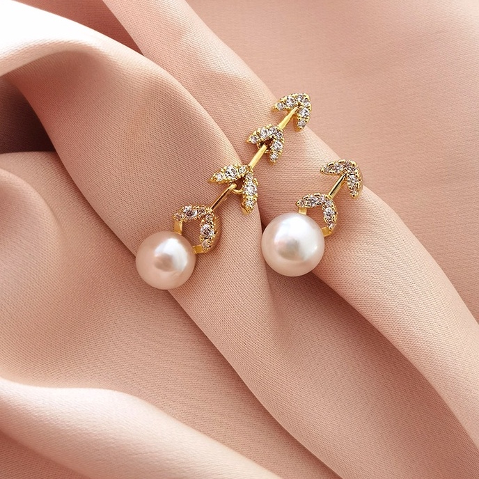 [Augustcloth | AugustJewelry] Bông tai/ Hoa tai 2 và 4 chiếc lá
